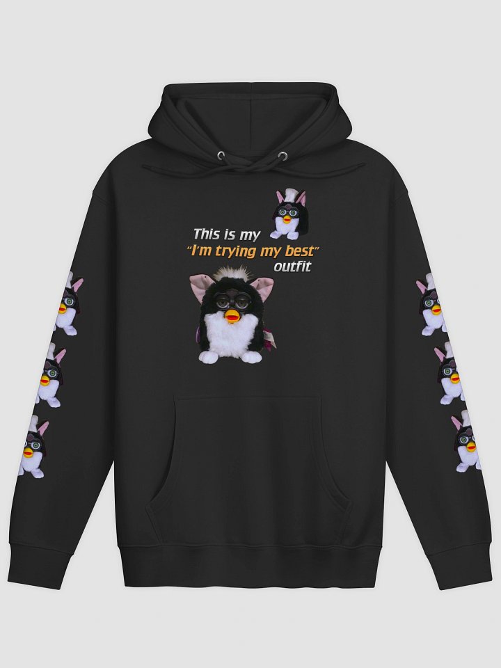 Trying My Best Premium Hoodie product image (2)