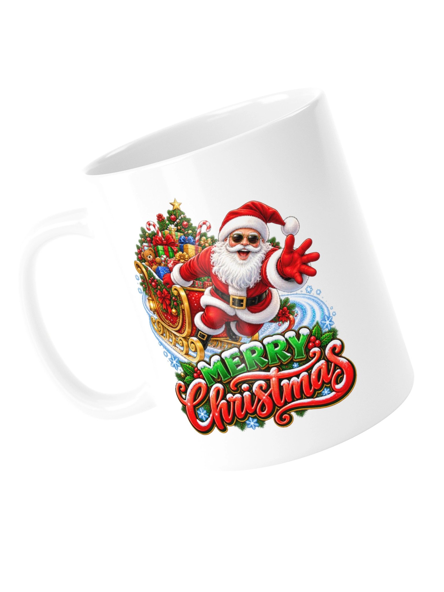 MERRY CHRISTMAS — SANTA’S COMING IN HOT! MUG product image (14)