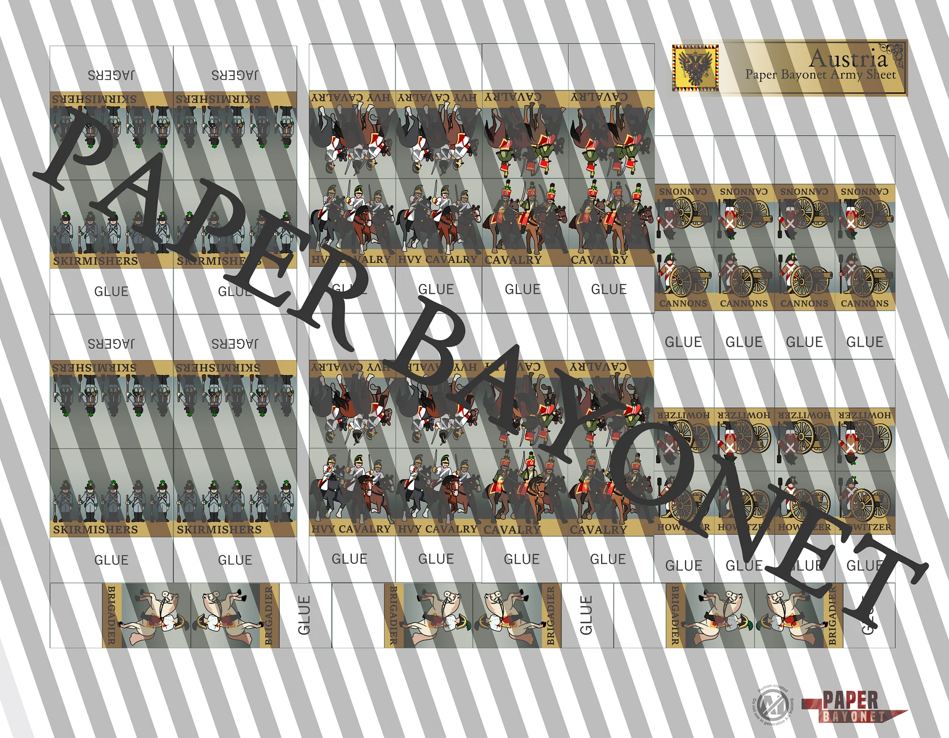 Austria Army Sheets product image (3)
