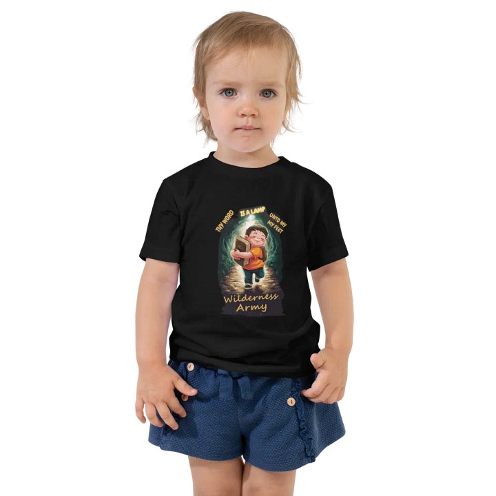Wilderness Army Thy Word My Lamp Toddler Tee product image (1)