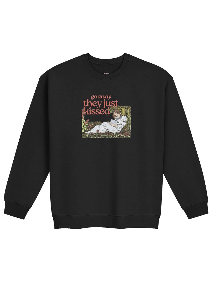 go away, they just kissed maiden sweatshirt product image (1)