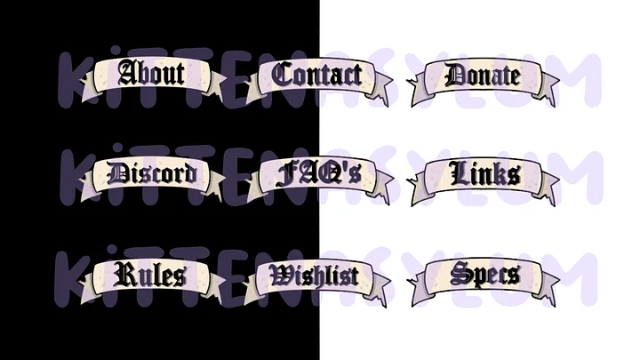 Ye Old📜 - Twitch/Kick Panels product image (1)