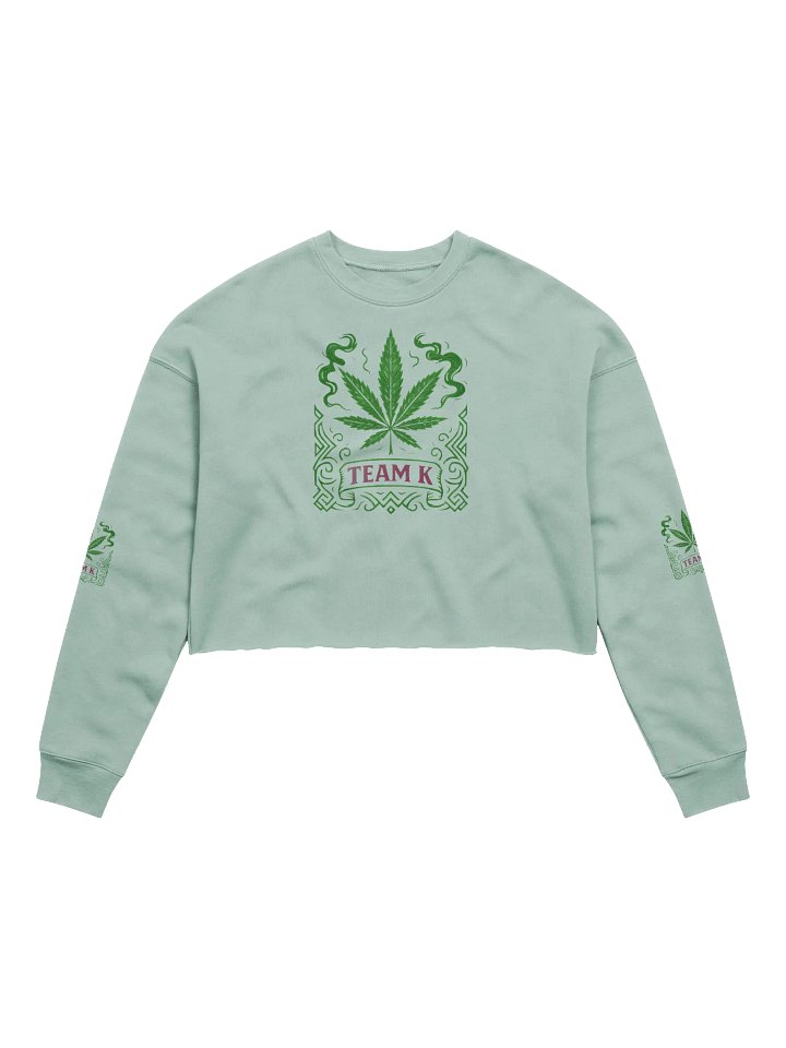 Team K V-7 Crop Sweatshirt product image (1)
