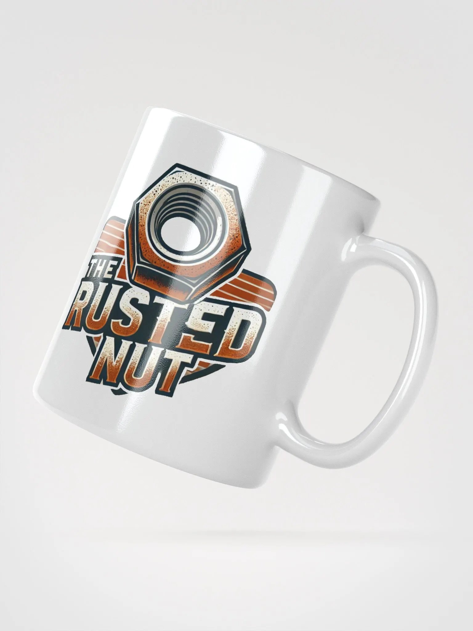 TRN Classic White Mug product image (2)