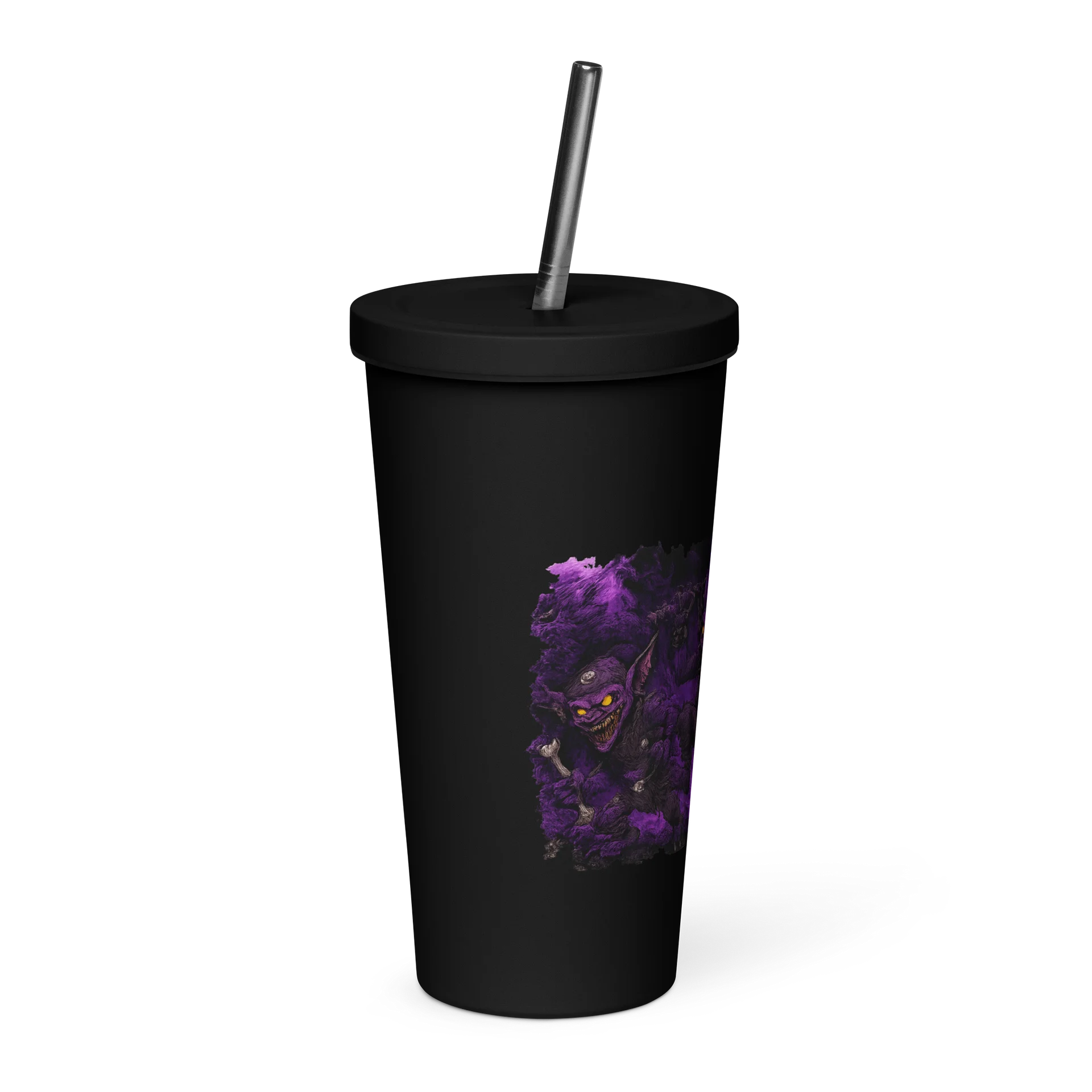 Wicked Purple Trio Gremlin Insulated Tumbler product image (4)