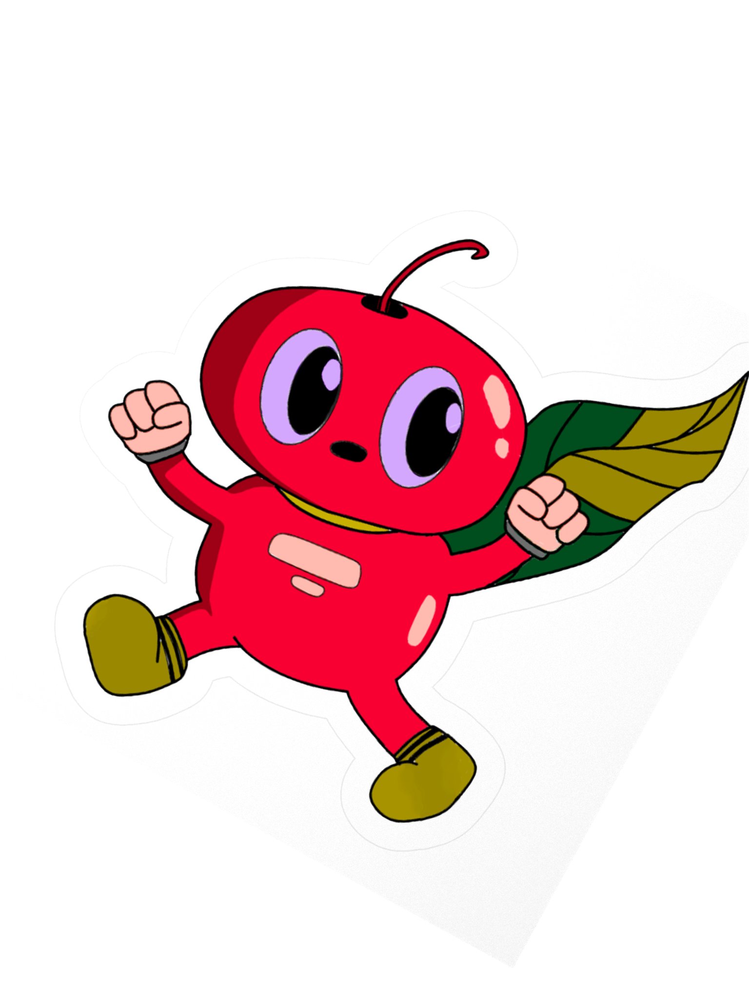 Cherry Power Sticker product image (2)