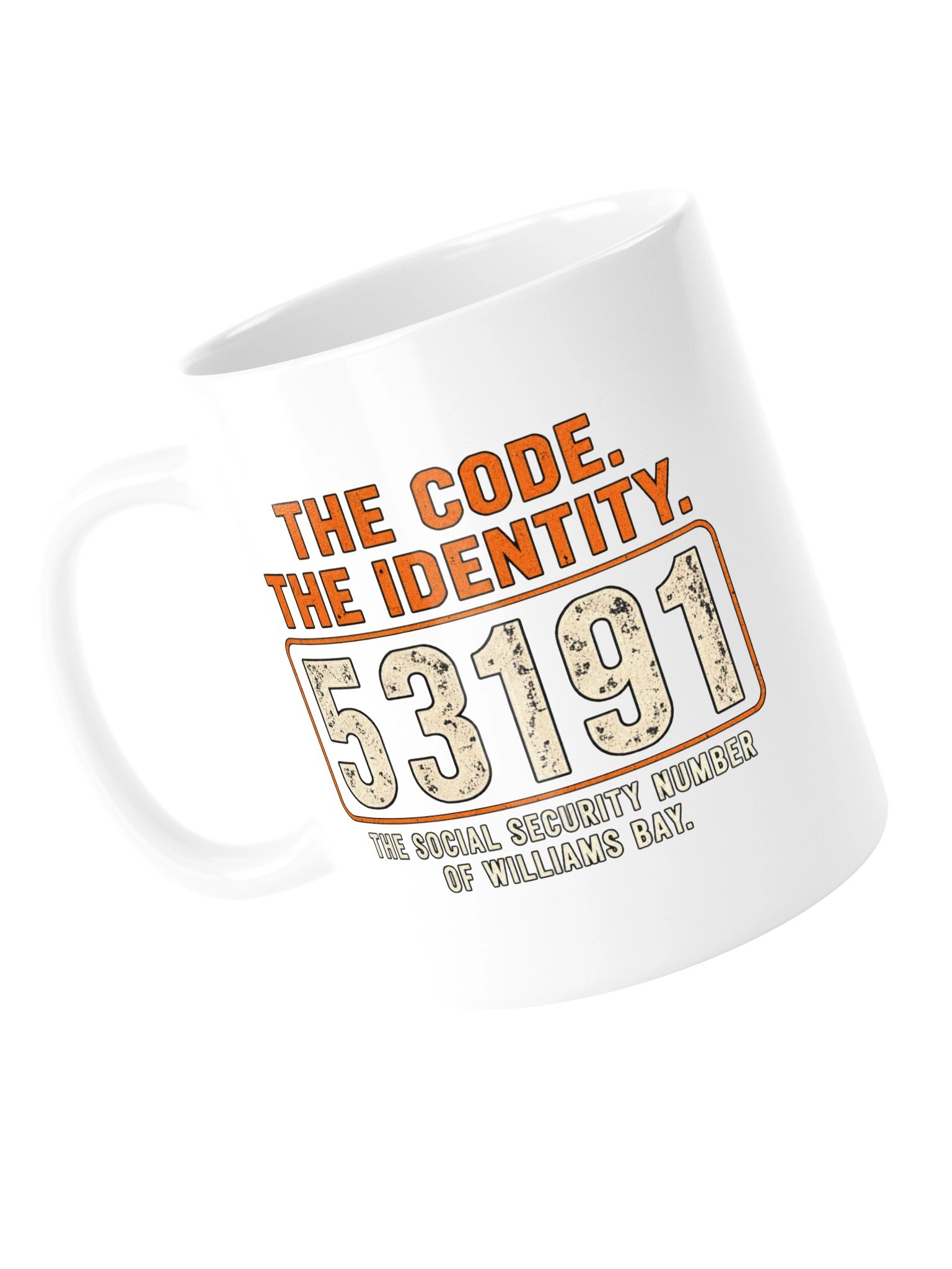 53191 ZIPCODE The CODE White Mug product image (5)