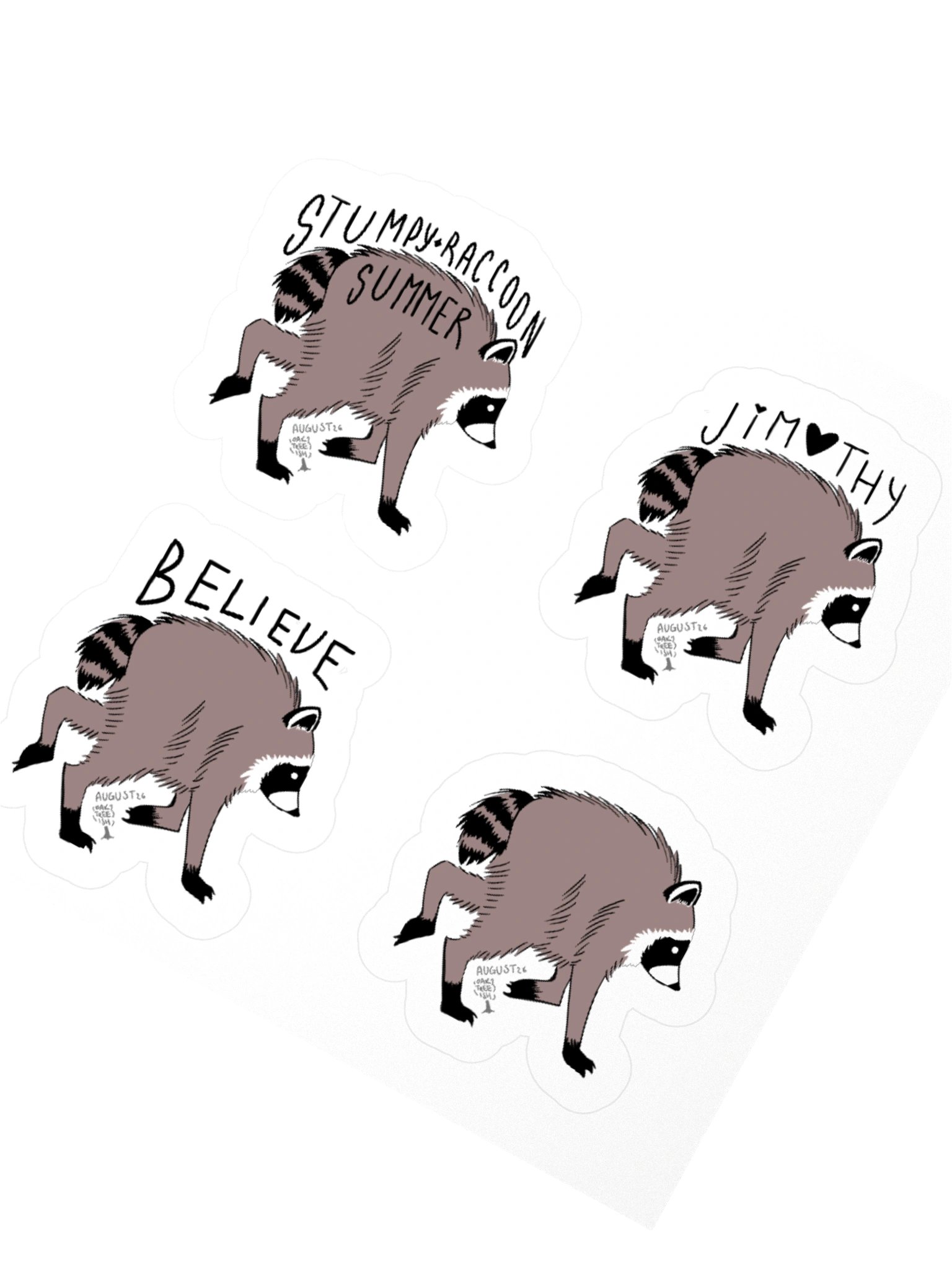 Jimothy Sticker Sheet product image (5)
