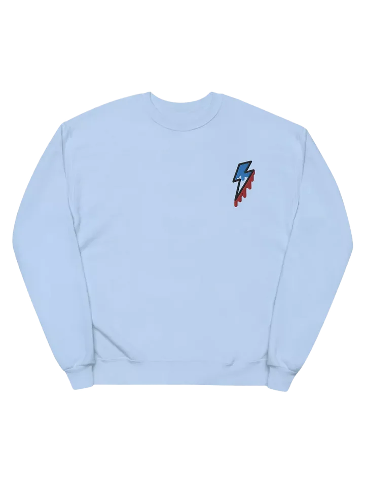 Lightning Bolt Hanes Classic Crewneck (Embroidered) product image (1)