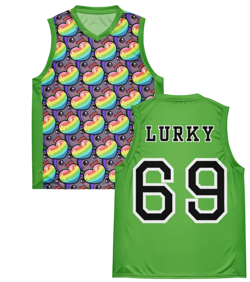 eabLOVE Unisex Basketball Jersey product image (1)