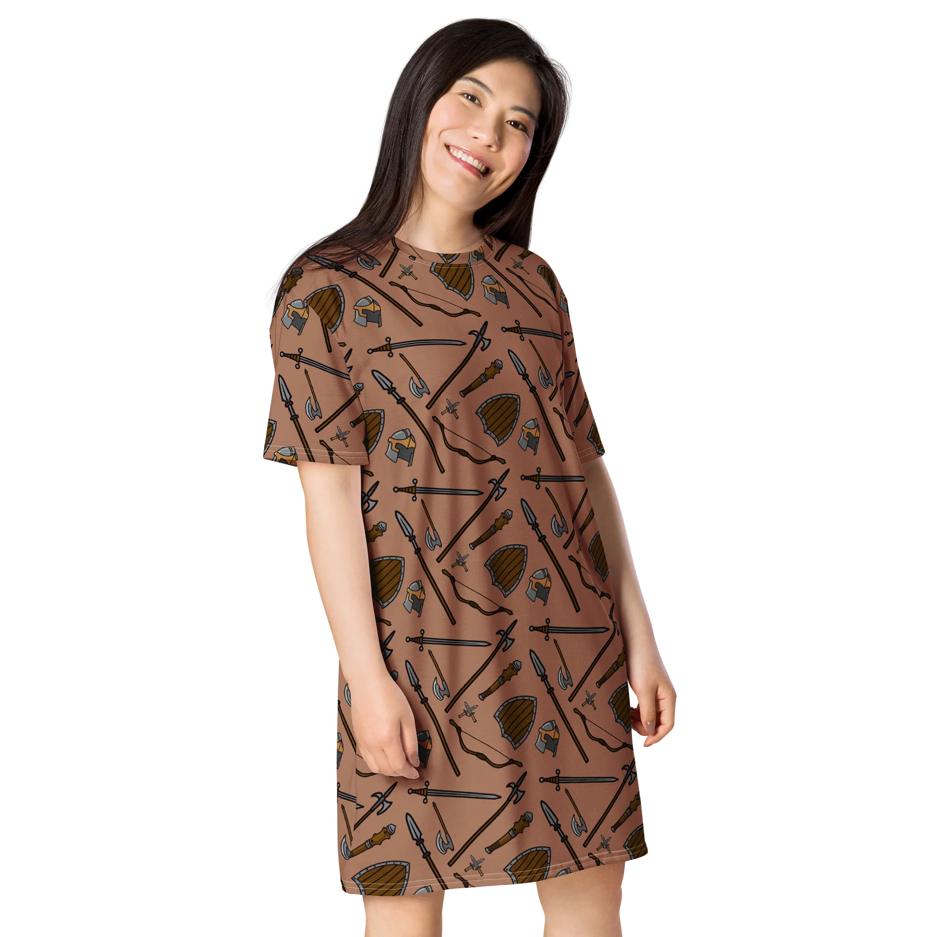 Fighter T-shirt Dress product image (6)