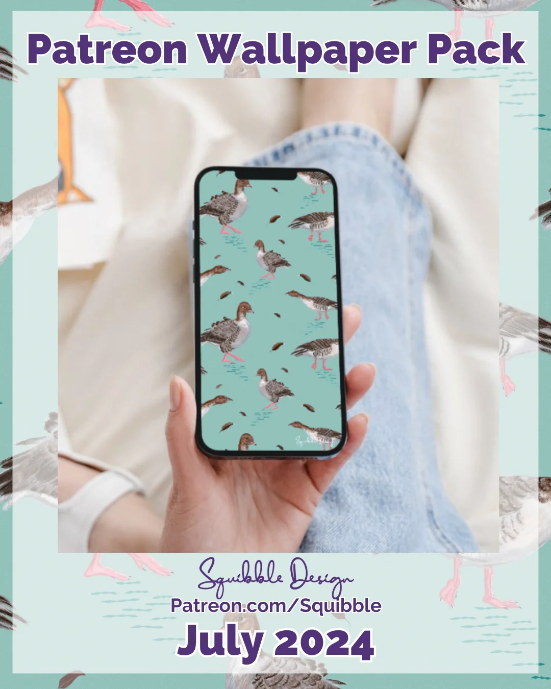 Wallpaper Pack for Members July 2024 product image (1)