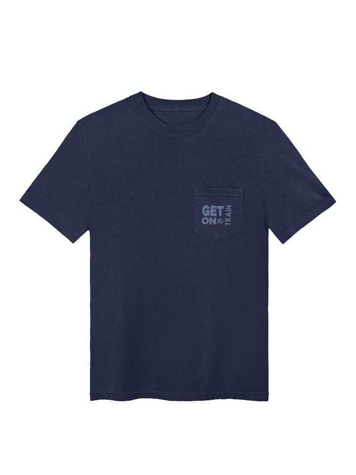 24hr Train Pocket Tee - Blue product image (2)