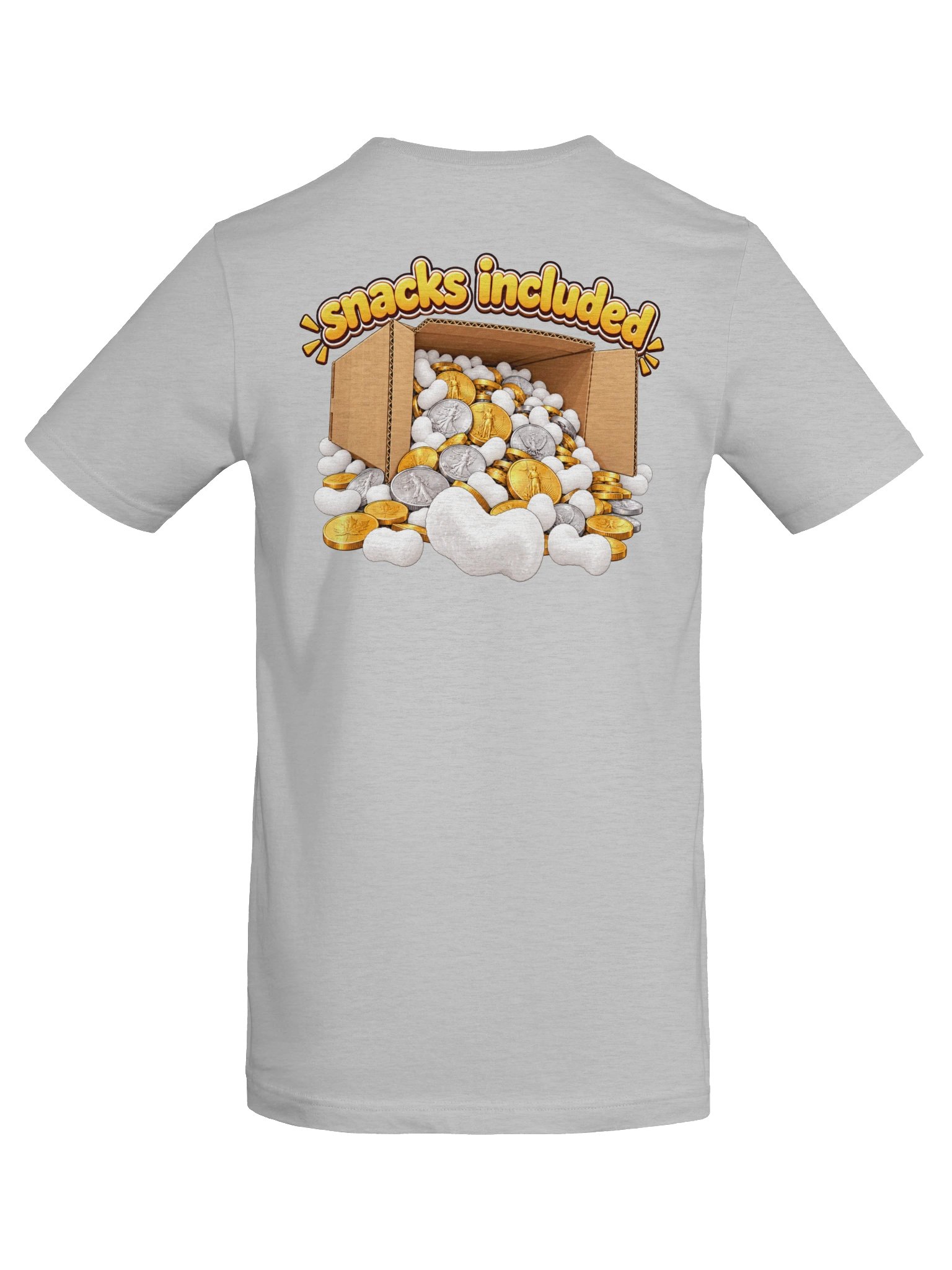 Snacks Included Shipping Department Logo Supersoft Unisex Tee product image (8)