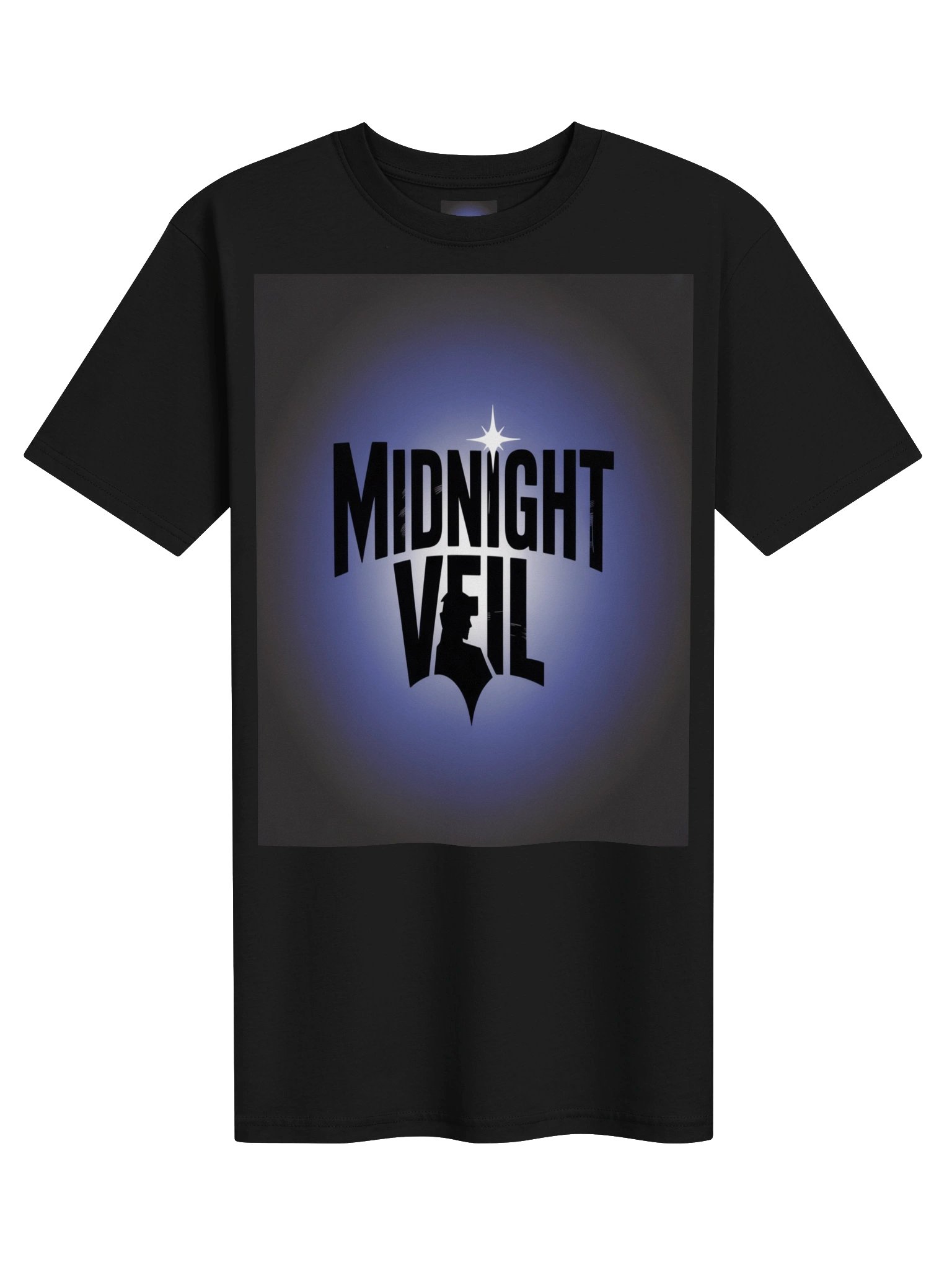 Midnight Veil Emblem Premium Heavyweight Tee product image (3)