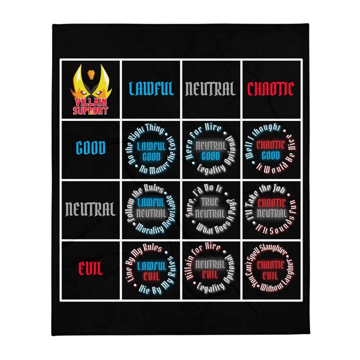 ALIGNMENT CHART BLANKET product image (1)