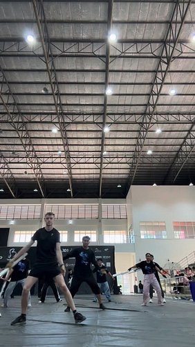 From the Thailand archives! I miss it so much! #colorguardtricks #guard #colorguard #wgi #winterguard #dci #rifle