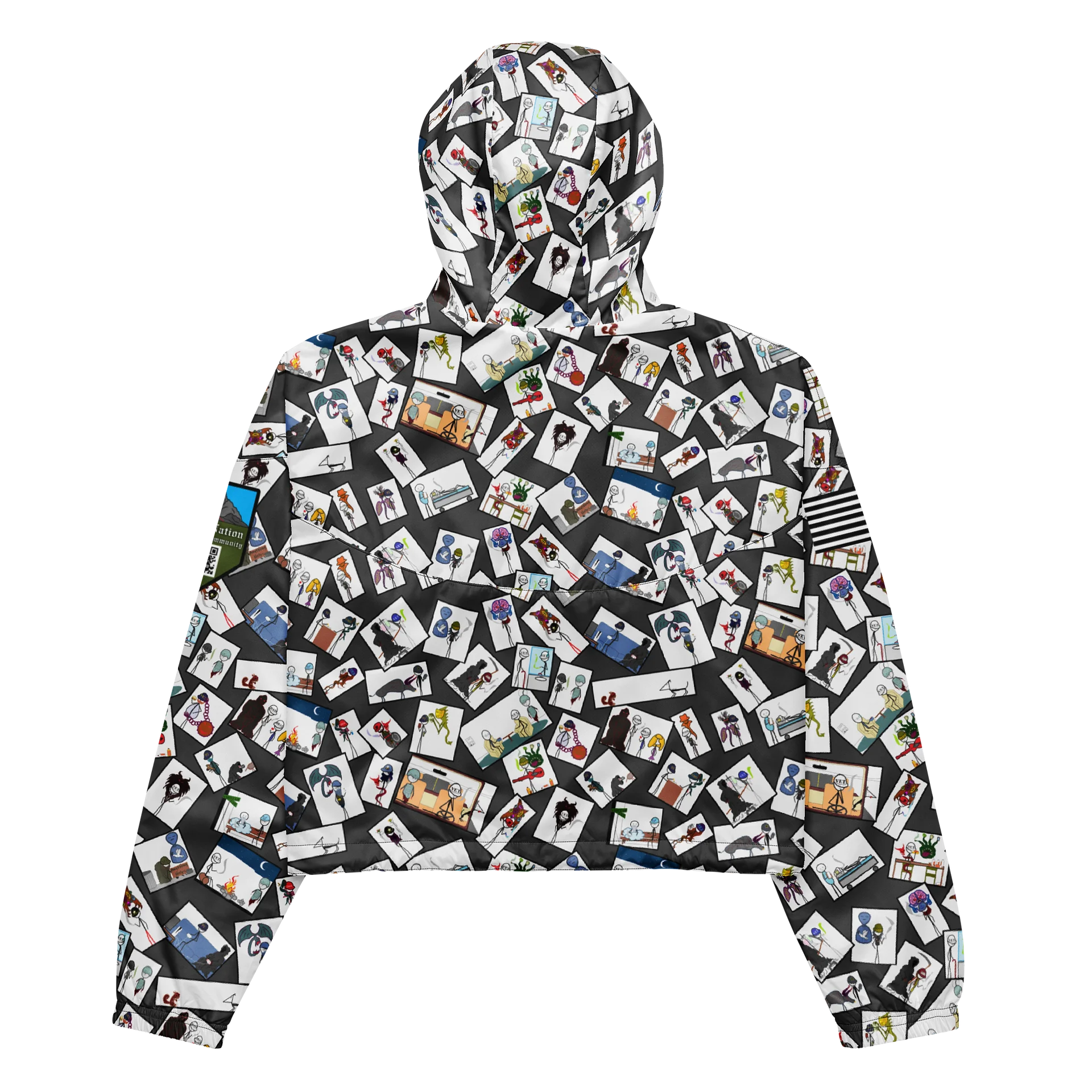 Stick Vet Womens Cropped Windbreaker product image (5)