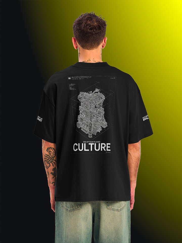 100 Ottani Please!™ Oversized Unisex Racing Streetwear Graphic T-Shirt | Apex Edition product image (2)