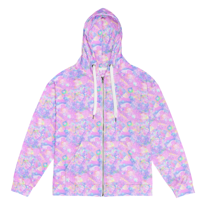 vangoggles.com “acid rainbow” zip-up hoodie product image (1)