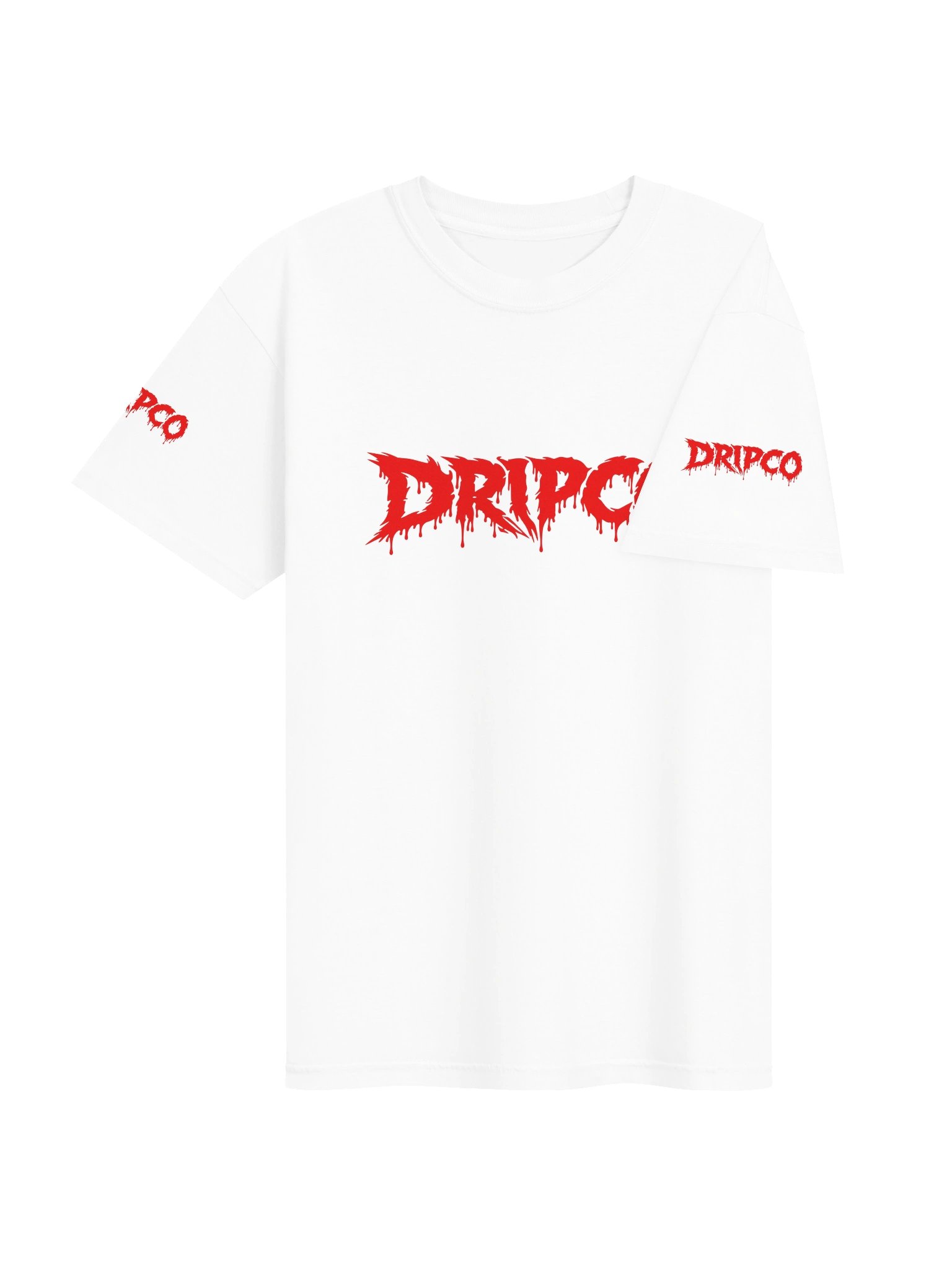 DRIPCO Red Drip Graffiti Tee product image (21)