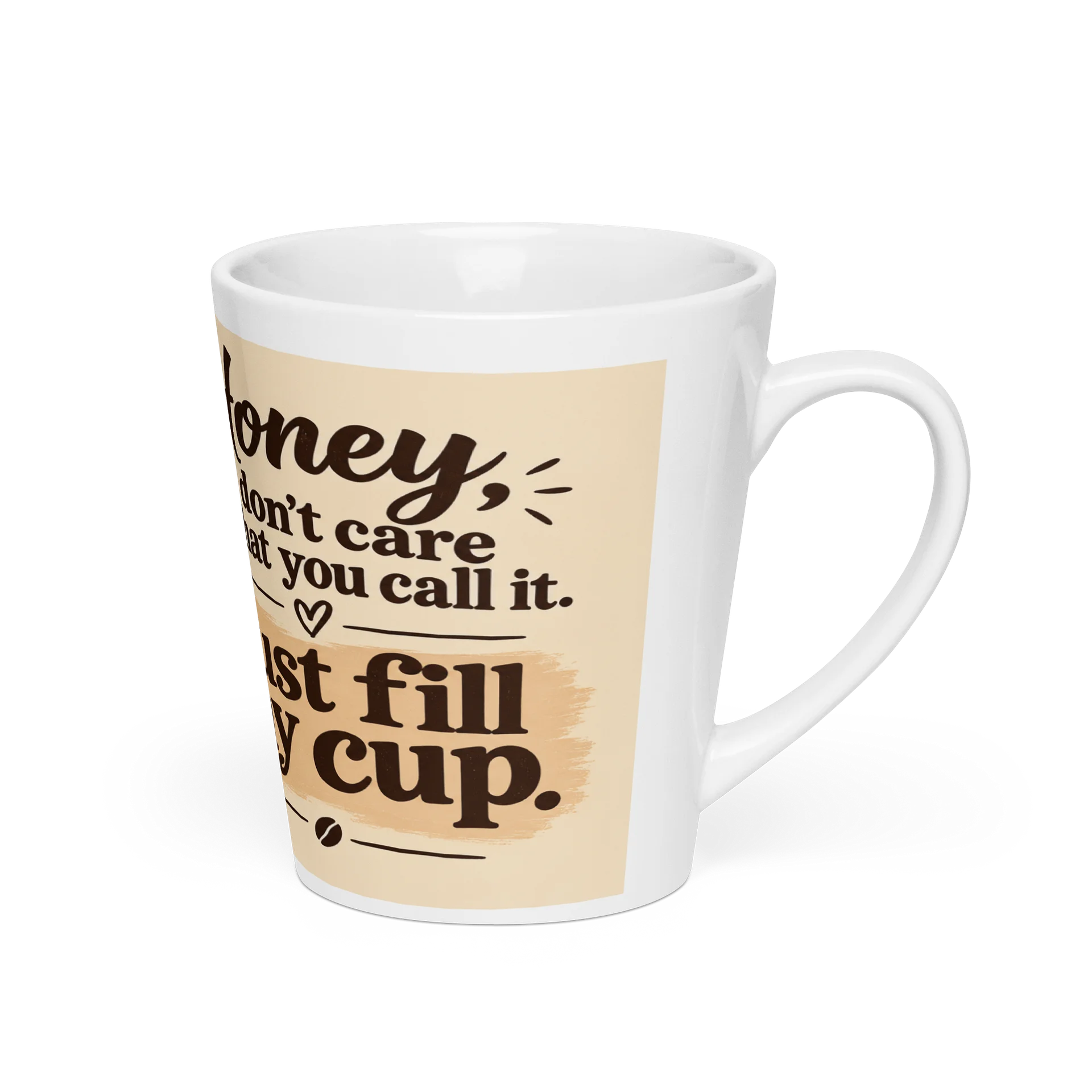 American Grandma – Honey, Just Fill My Cup Latte Mug product image (2)