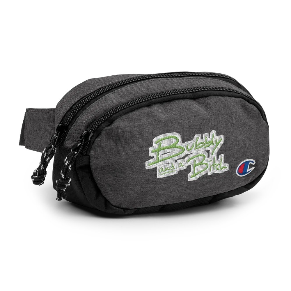 Bubbly and a B (light green bubble design) champion fanny pack product image (3)