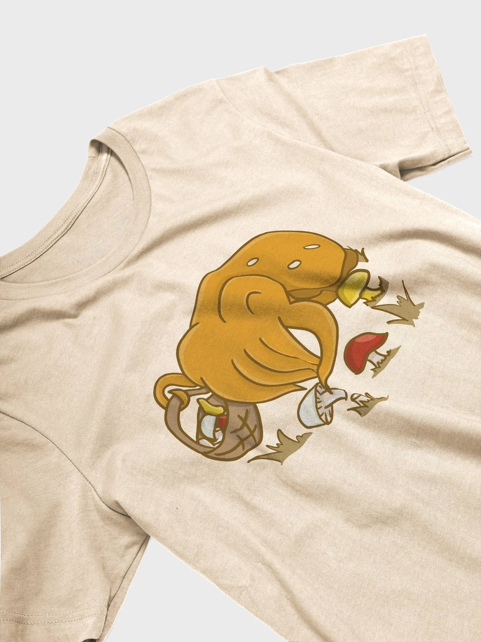 Mushroom Picking Cuttle Tee product image (4)