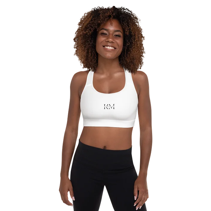 KC Sports bra -white- product image (1)
