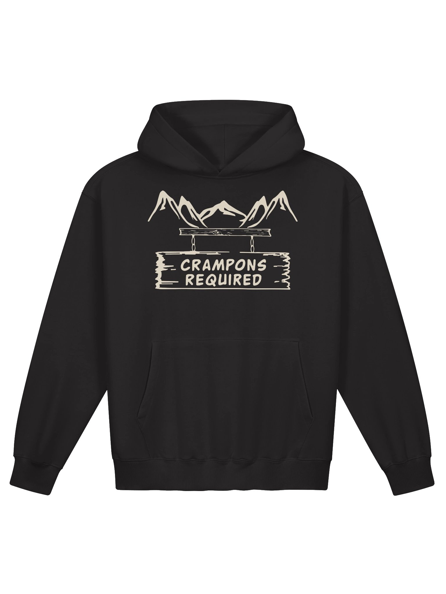 Crampons Required Hoodie product image (2)