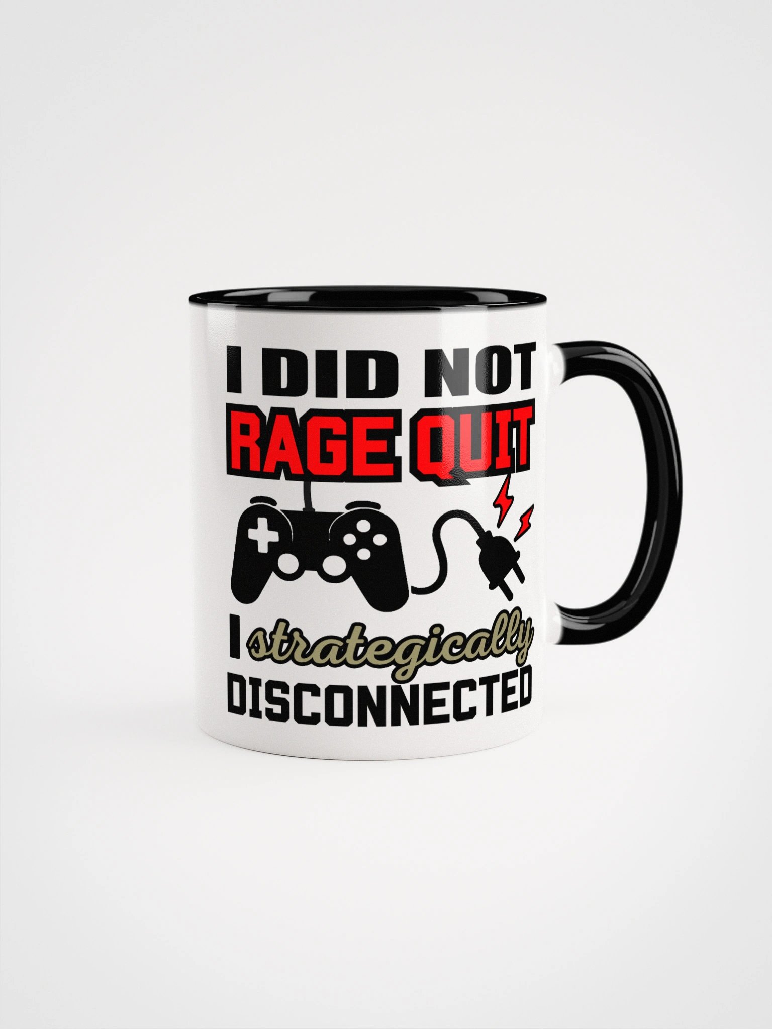 'Strategically Disconnected' Ceramic Mug with Colour product image (2)