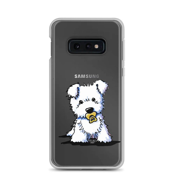 KiniArt Westie Puppy Clear Samsung® Case product image (7)