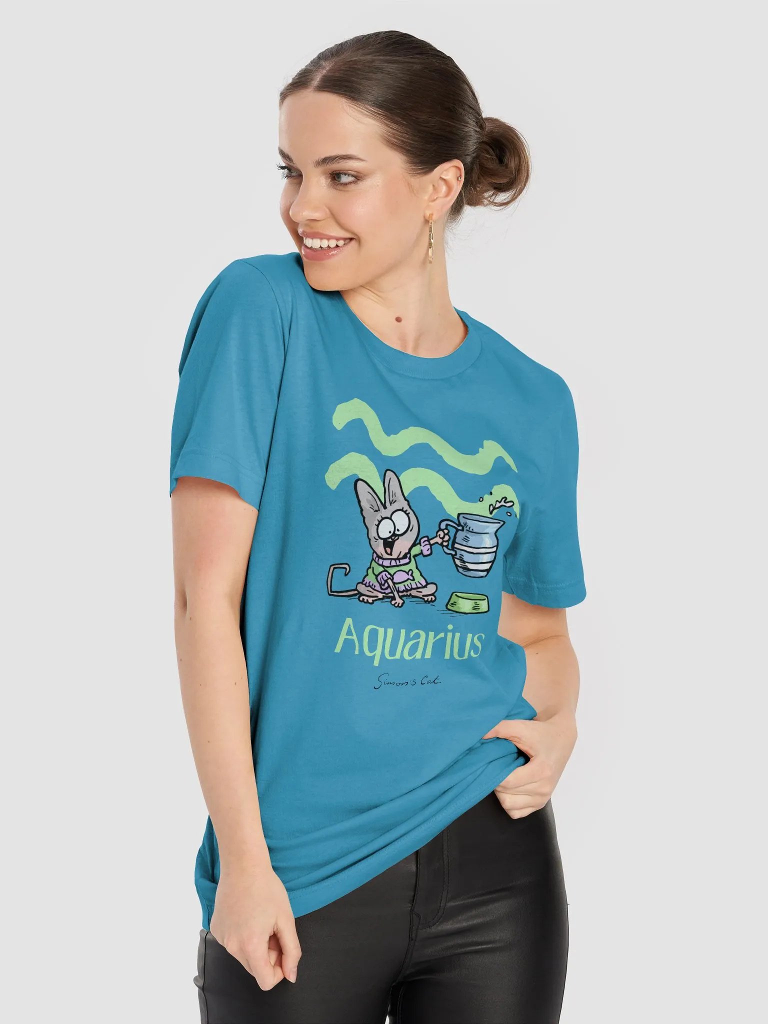 Aquarius Kitten T-Shirt product image (1)