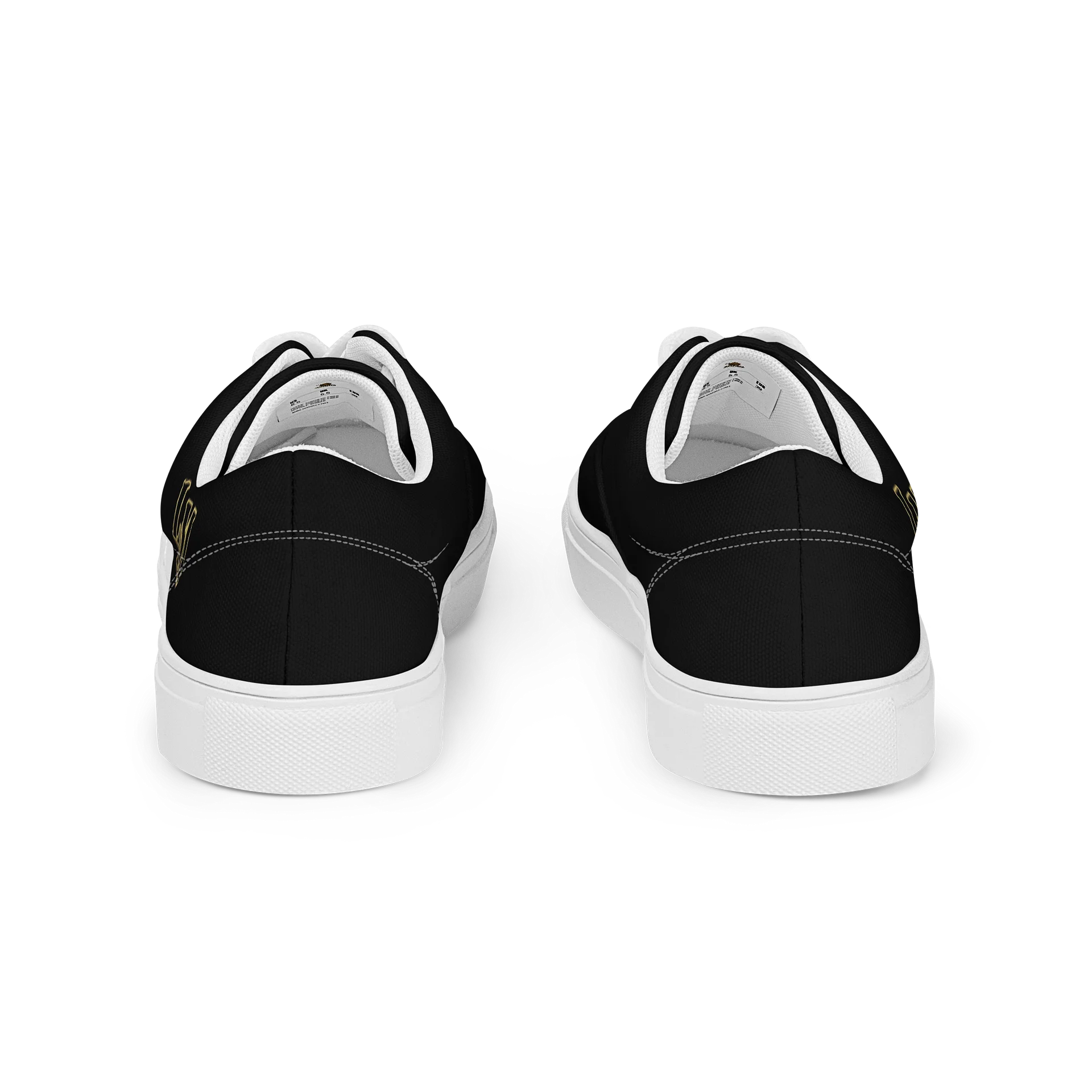 LM Origin™ Phantom Black Sneakers | Unisex Canvas Shoes product image (8)