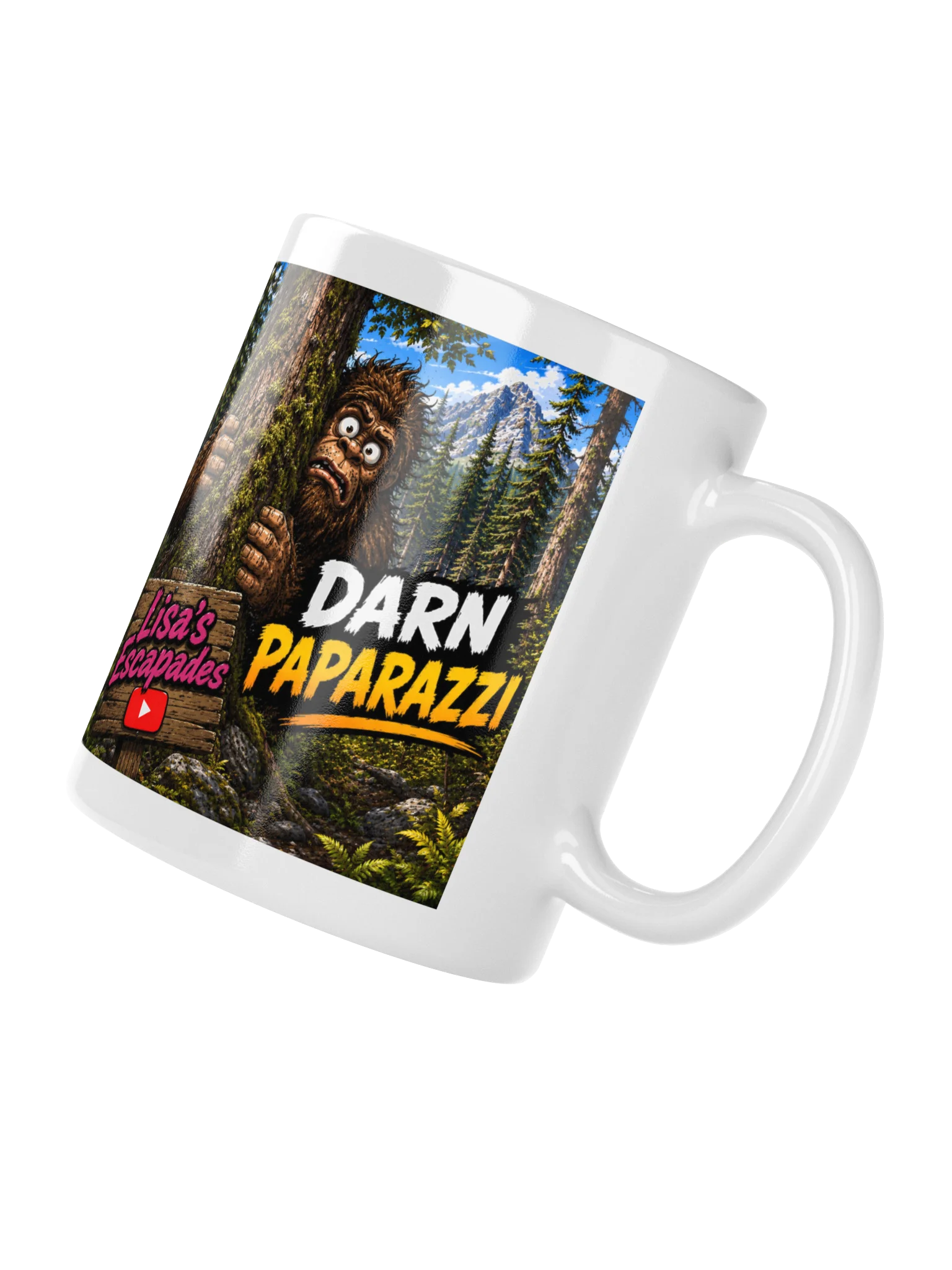 Trending Darn Paparazzi Bigfoot Mug product image (4)