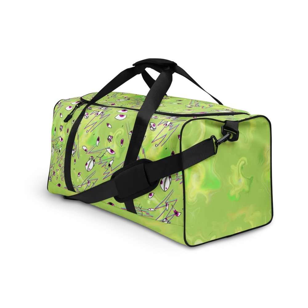 Eyes and Lightning Magic Duffle Bag product image (4)