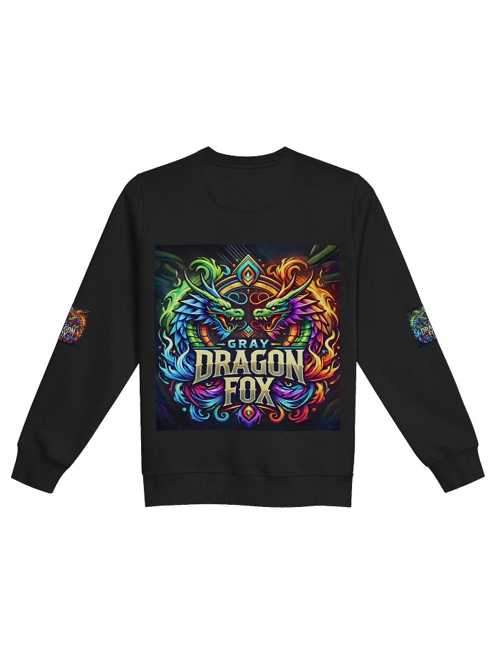 Graydragonfox Mythical Dragon "Stormie Edition" Symmetry Sweatshirt product image (2)