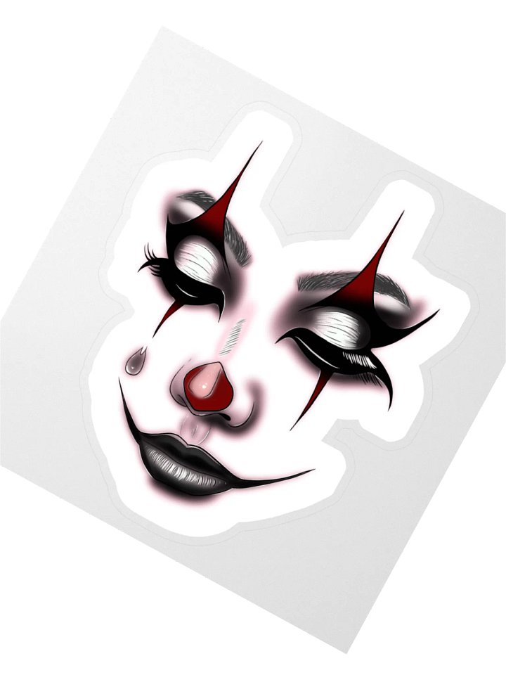 Beautifully Twisted Kiss-Cut Stickers - No Words product image (6)