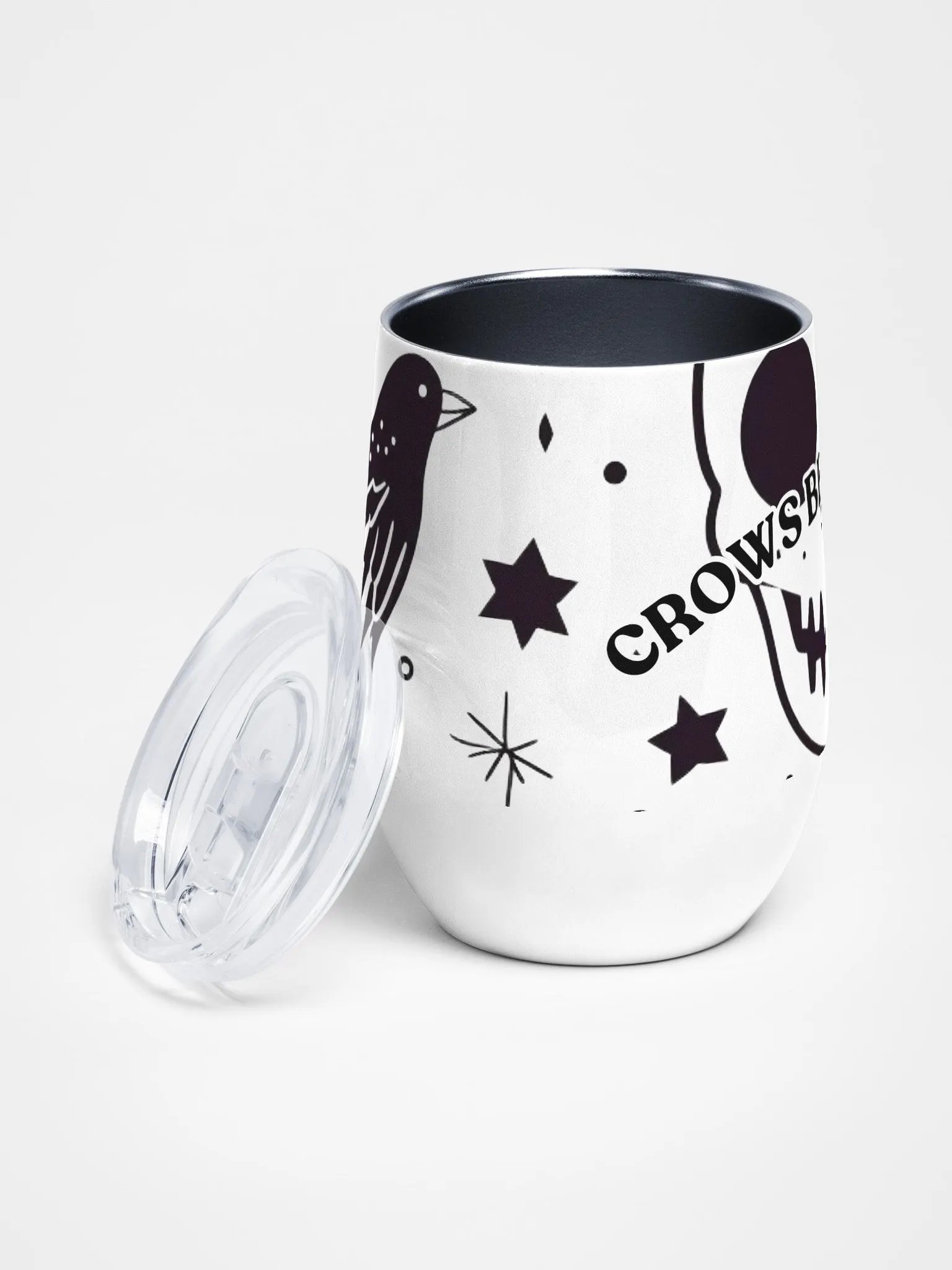 CROWS BEFORE HOES WINE TUMBLER : Limited Edition product image (2)