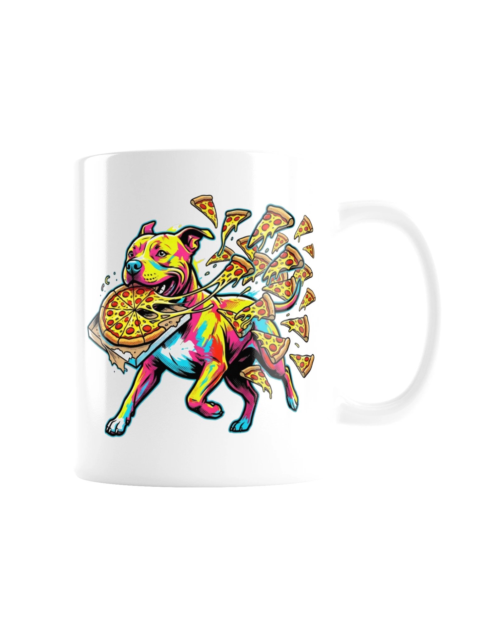 Pizza Heist Pit Bull Mug product image (3)