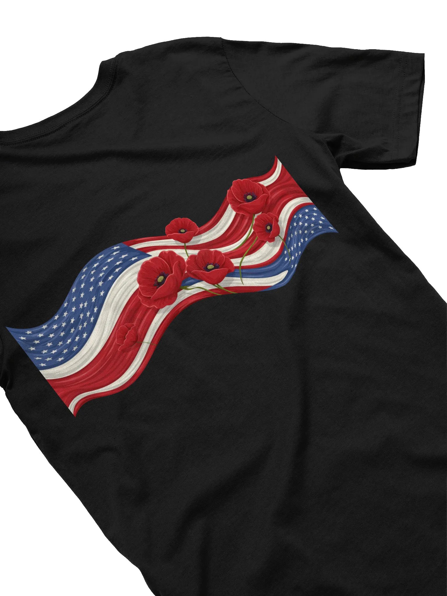 Honor the Brave Flag Waves T-Shirt product image (40)