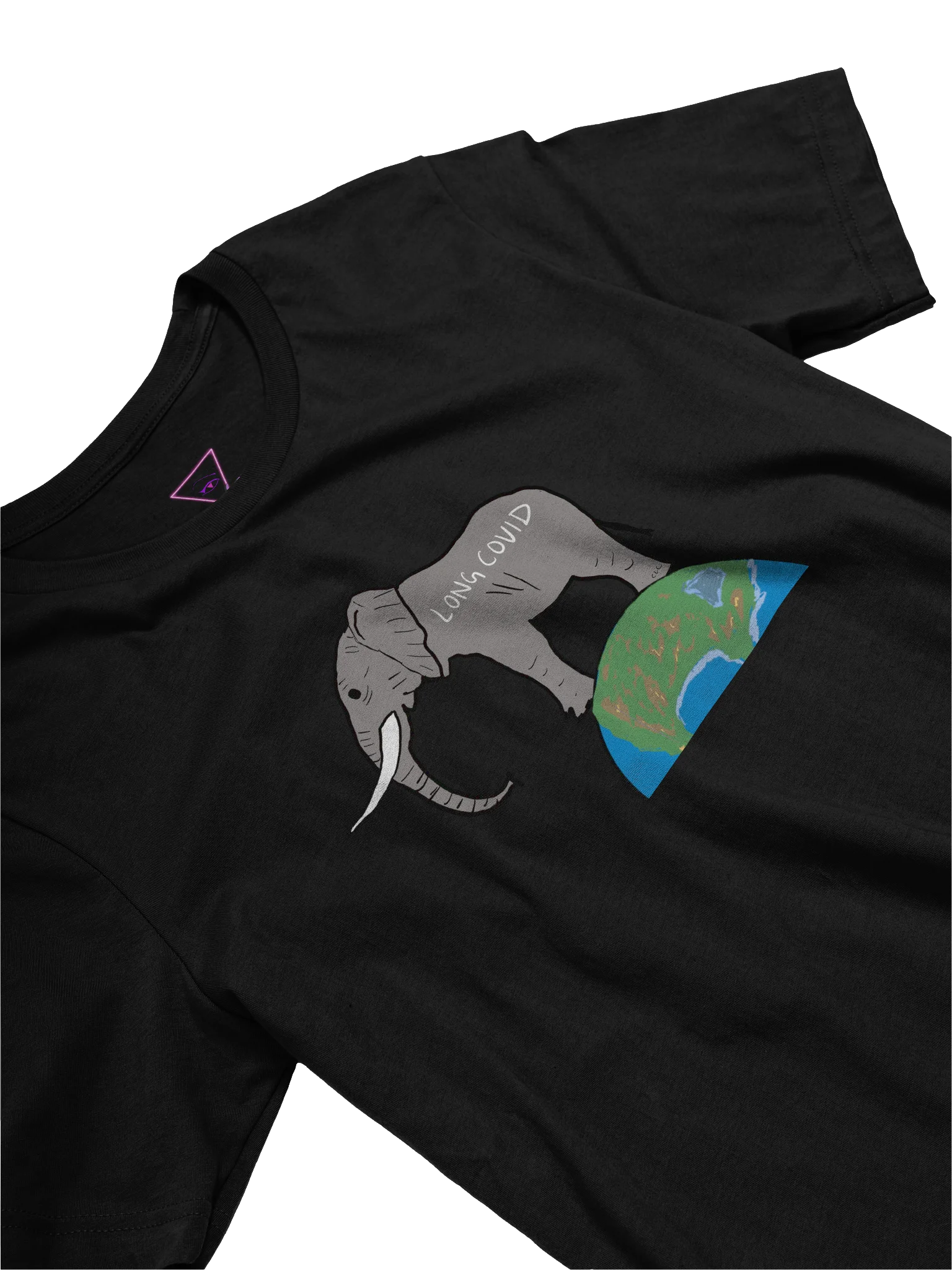 Elephant In The Room tee (Long Covid) product image (3)
