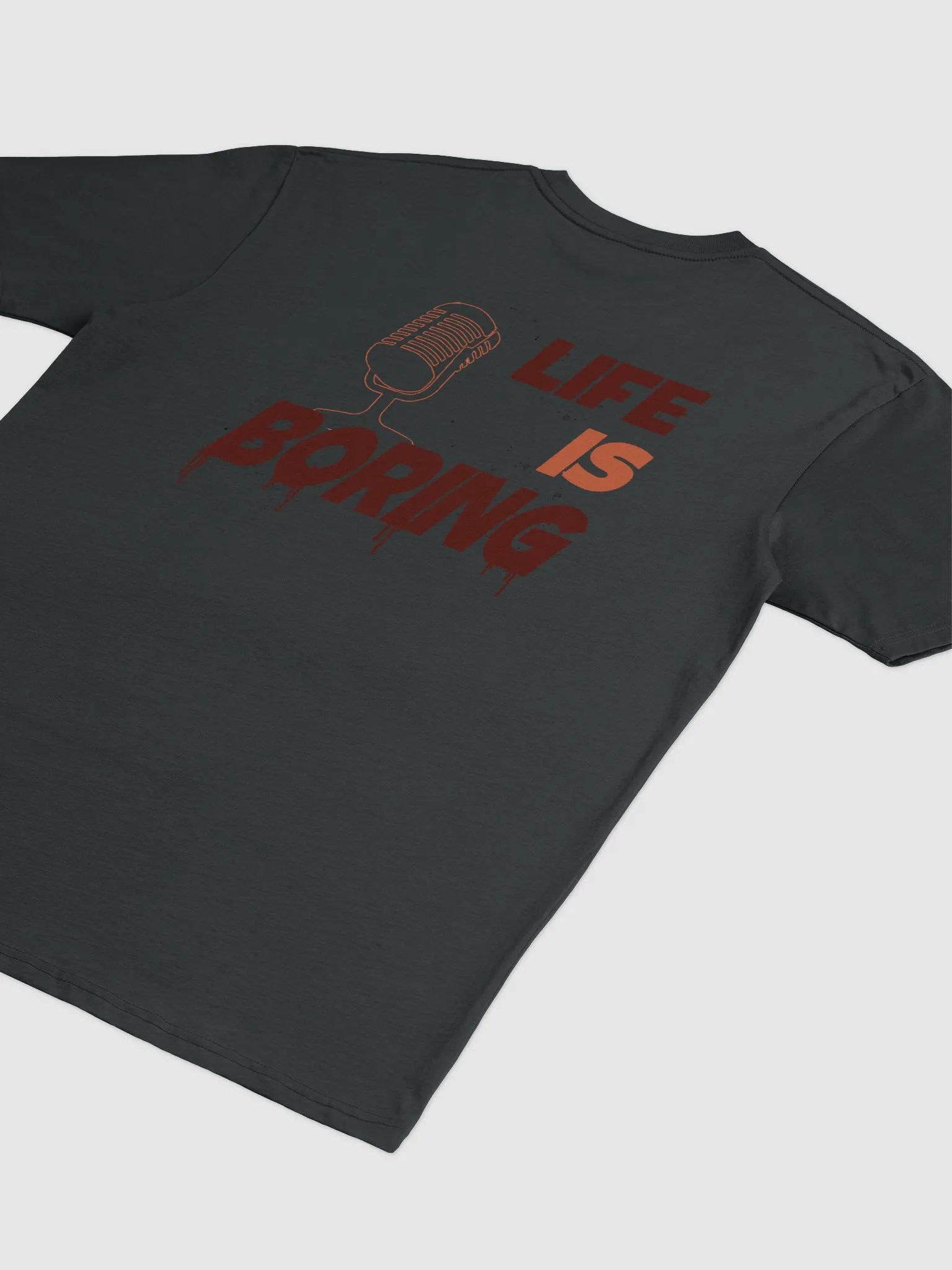 Life Is Boring Heavyweight UniSex T-shirt product image (4)