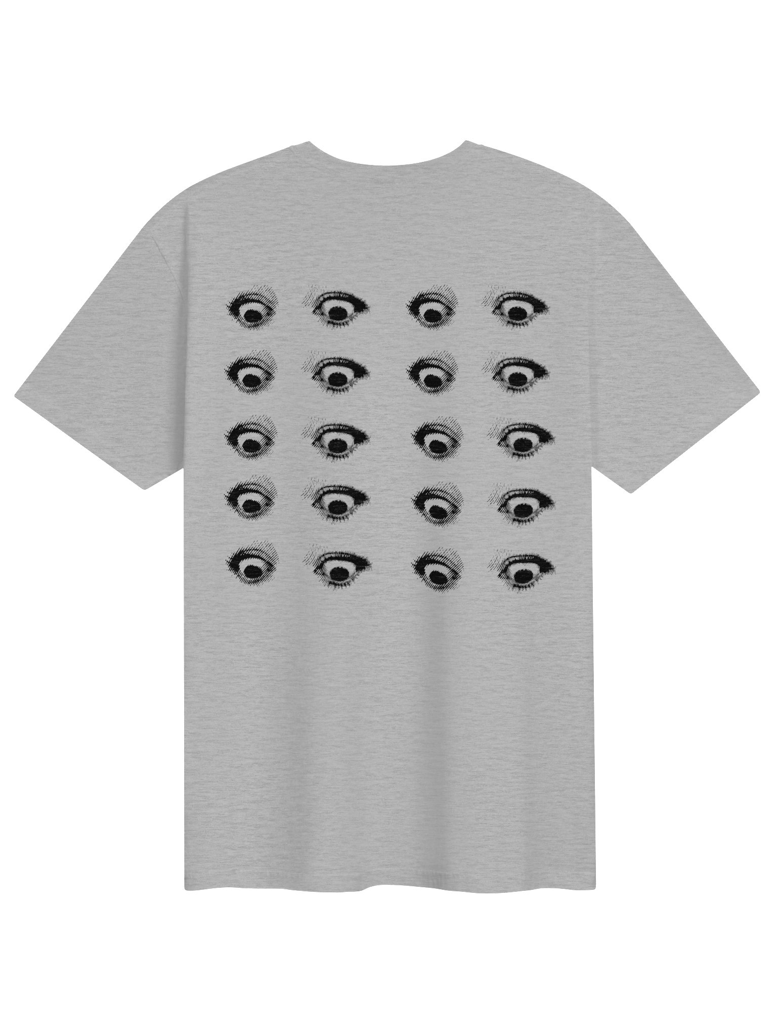 Obushook Grid Gaze Unisex Tee product image (5)
