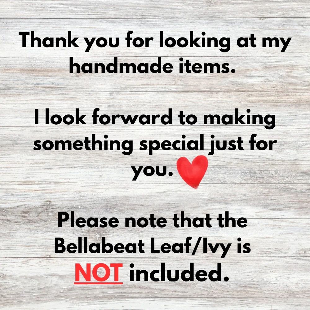 White Dot Elastic Bracelet | Handmade Accessory for Bellabeat Leaf Urban & Ivy product image (5)