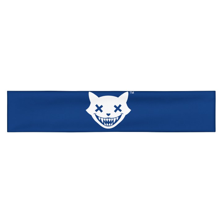 DARK BLUE VYNING DEVIL KITTY HEADBAND product image (1)
