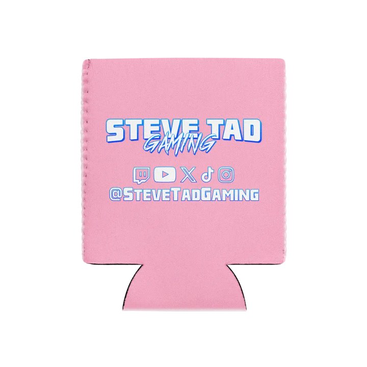 Steve Tad Gaming Pink Can Coozi product image (1)