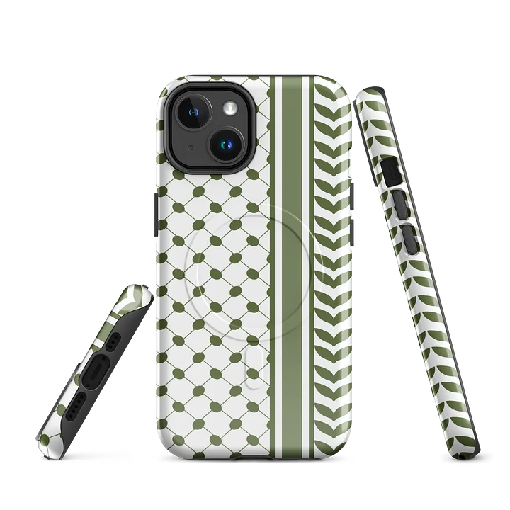 Olive Keffiyeh MagSafe® Case for iPhone® product image (1)