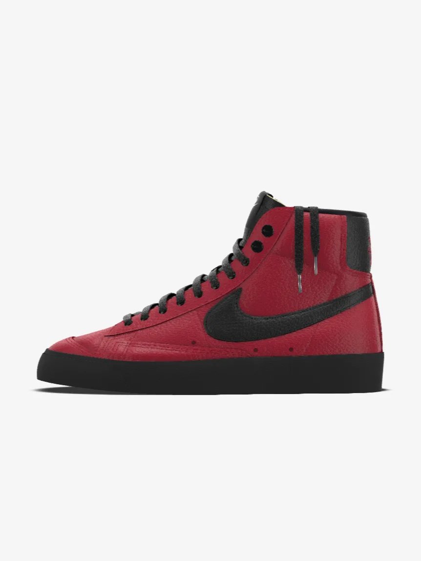 N1K3-C1TY Subvert Blazer High - Red product image (4)