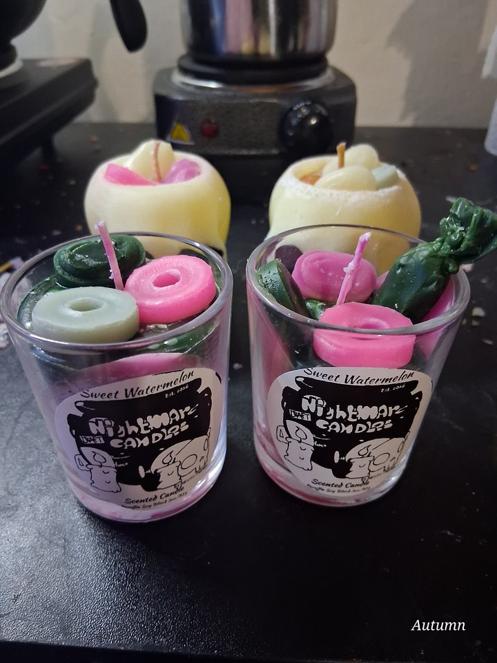 Sweet Water Melon Candy Candle product image (1)